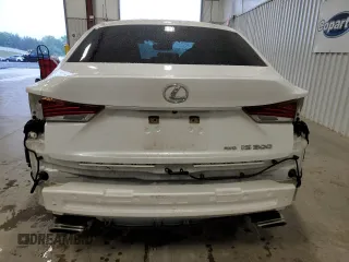 2020 Lexus IS 300 with VIN JTHD81F28L5042656, listed as a Copart auction lot 57876525 with 78,868 mi miles and Salvage title. Bid and sale history available at DreamBid. Image 6.