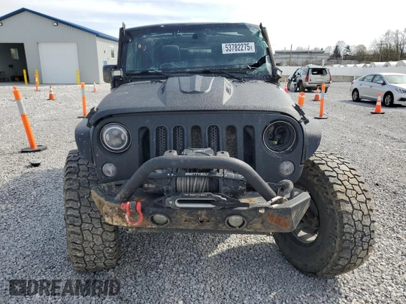 2016 Jeep Wrangler Sport with VIN 1C4AJWAG3GL223139, listed as a Copart auction lot 53782275 with 96,640 mi miles and Salvage Title. Bid and sale history available at carsss.com. Image 5.