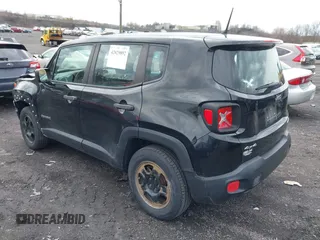 2015 Jeep Renegade Sport with VIN ZACCJBAT6FPB48168, listed as a IAAI auction lot 42029892 with 167,627 mi miles and . Bid and sale history available at DreamBid. Image 3.