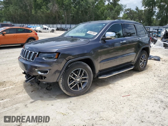 2018 Jeep Grand Cherokee Limited z VIN 1C4RJEBG9JC159384, wystawiony jako Copart lot #59882585 z przebiegiem 130 089 mil mil oraz Szkoda całkowita • Salvage title. Historia ofert i sprzedaży dostępna na DreamBid. Obrazek 1.