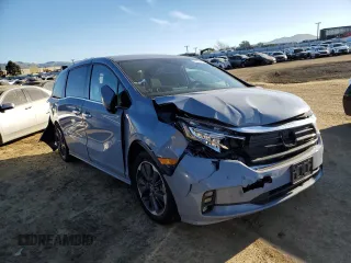 2024 Honda Odyssey Elite с VIN 5FNRL6H99RB030410, выставлен на аукционе Copart как лот 87886105 с пробегом 8 655 миль миль и Списание • Salvage title. История ставок и продаж доступна на DreamBid. Изображение 4.
