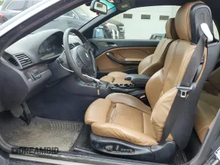 2005 BMW 3 Series 325Ci z VIN WBABW33445PL38228, wystawiony jako Copart lot #57703345 z przebiegiem 150 387 mil mil oraz Szkoda całkowita • Salvage title. Historia ofert i sprzedaży dostępna na DreamBid. Obrazek 7.