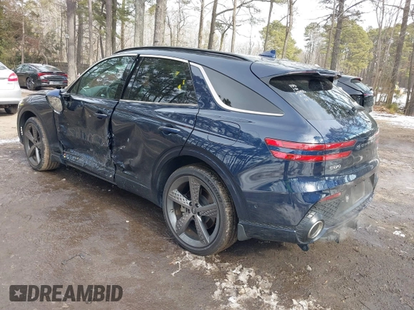 2022 Genesis GV70 Sport z VIN KMUMCDTC3NU074029, wystawiony jako IAAI lot #41400987 z przebiegiem 29 494 mil mil oraz . Historia ofert i sprzedaży dostępna na DreamBid. Obrazek 3.