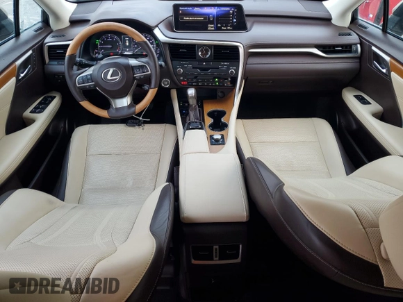 2018 Lexus RX with VIN 2T2ZZMCA8JC109866, listed as a Copart auction lot 83558914 with 49,504 mi miles and Salvage Title. Bid and sale history available at carsss.com. Image 8.