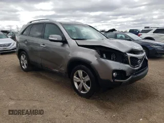 2013 Kia Sorento EX with VIN 5XYKUDA22DG370208, listed as a Copart auction lot 52539585 with 265,133 mi miles and Salvage title. Bid and sale history available at DreamBid. Image 4.