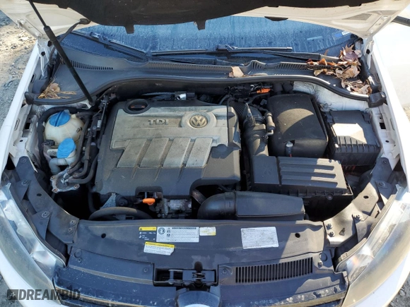 2013 Volkswagen Golf TDI w/Sunroof & Nav with VIN WVWNM7AJ4DW126519, listed as a Copart auction lot 81558904 with 208,280 mi miles and Salvage Title. Bid and sale history available at carsss.com. Image 11.