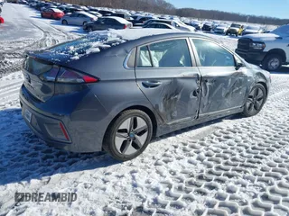 2020 Hyundai Ioniq Limited with VIN KMHC05LC0LU207948, listed as a IAAI auction lot 41259788 with 46,189 mi miles and . Bid and sale history available at DreamBid. Image 4.
