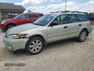 2006 Subaru Legacy Outback with VIN 4S4BP61C666309702, listed as a Copart auction lot 63104705 with 144,356 mi miles and Salvage title. Bid and sale history available at DreamBid. Image 1.