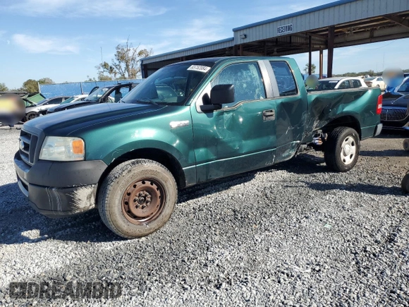 2007 Ford F-150 STX with VIN 1FTRX12W97FA65608, listed as a Copart auction lot 83752084 with 121,052 mi miles and Salvage Title. Bid and sale history available at DreamBid. Image 1.