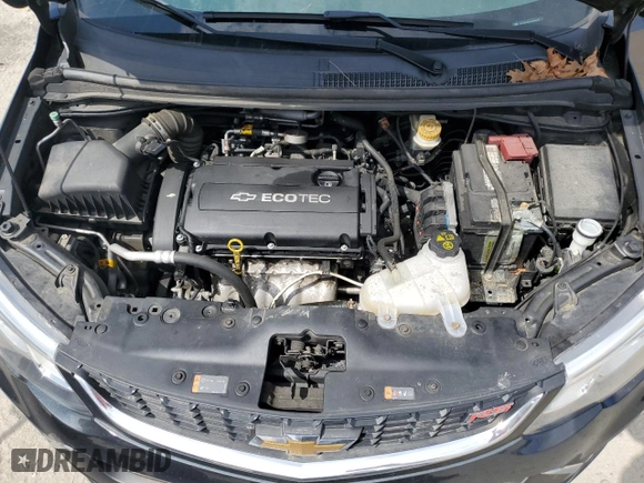 2017 Chevrolet Sonic LT with VIN 1G1JD6SH9H4144741, listed as a Copart auction lot 54108275 with 142,547 mi miles and Clean Title. Bid and sale history available at carsss.com. Image 12.