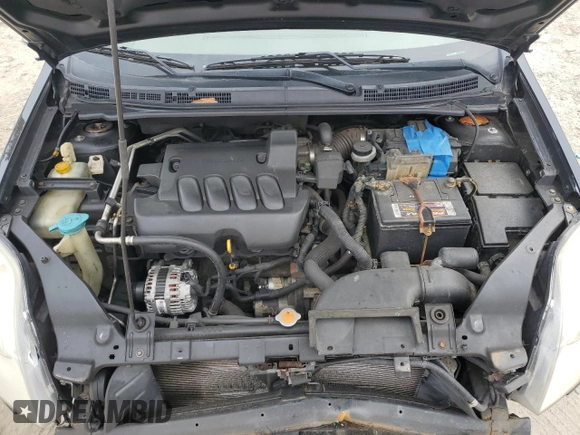 2010 Nissan Sentra SL with VIN 3N1AB6AP4AL662586, listed as a Copart auction lot 48400525 with 159,578 mi miles and Salvage title. Bid and sale history available at DreamBid. Image 12.