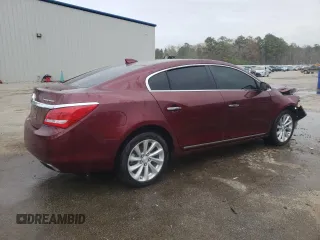 2016 Buick LaCrosse Leather with VIN 1G4GB5G35GF119168, listed as a Copart auction lot 61583625 with Not provided miles and Salvage title. Bid and sale history available at DreamBid. Image 3.