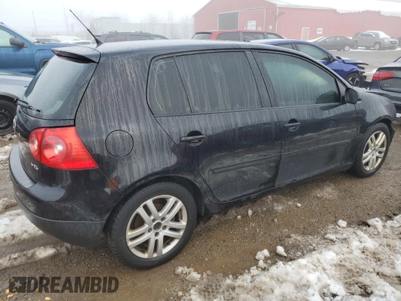 2009 Volkswagen Rabbit S with VIN WVWDA71K19W146831, listed as a Copart auction lot 83756164 with 256,383 mi miles and Salvage title. Bid and sale history available at DreamBid. Image 3.