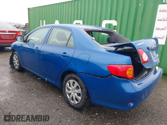 2009 Toyota Corolla with VIN JTDBL40E49J029575, listed as a IAAI auction lot 41569124 with 81,232 mi miles. Bid and sale history available at carsss.com. Image 3.