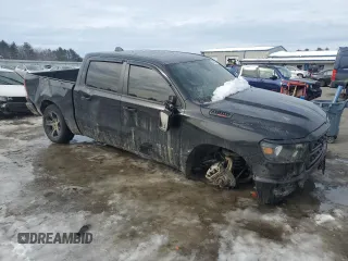 2022 Ram 1500 Big Horn with VIN 1C6SRFFM4NN351524, listed as a Copart auction lot 45942005 with 58,828 mi miles and Salvage Title. Bid and sale history available at carsss.com. Image 4.