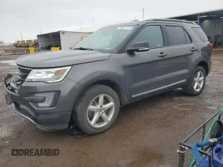 2017 Ford Explorer XLT z VIN 1FM5K8D8XHGC84816, wystawiony jako Copart lot #59524125 z przebiegiem 77 099 mil mil oraz Szkoda całkowita • Salvage title. Historia ofert i sprzedaży dostępna na DreamBid. Obrazek 1.