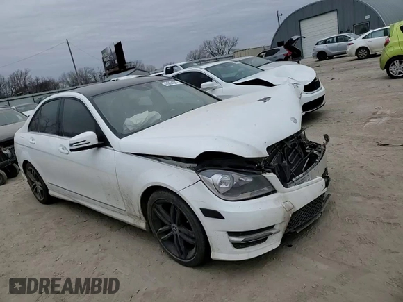 2013 Mercedes-Benz C 250 Sport with VIN WDDGF4HB5DA784854, listed as a Copart auction lot 43953325 with 83,617 mi miles and Salvage Title. Bid and sale history available at carsss.com. Image 11.