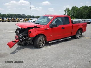 2017 Ford F-150 XL with VIN 1FTEX1EP9HKC57364, listed as a Copart auction lot 59460785 with 92,936 mi miles and Salvage title. Bid and sale history available at DreamBid. Image 1.