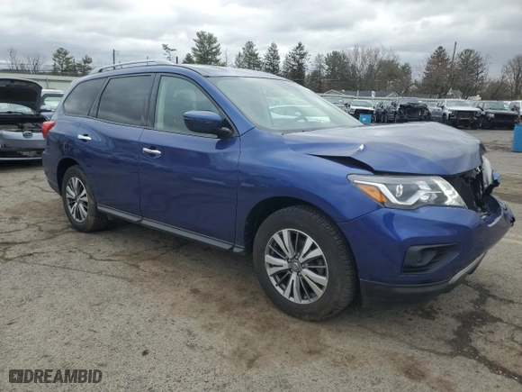 2018 Nissan Pathfinder S with VIN 5N1DR2MM2JC660391, listed as a Copart auction lot 49315565 with 123,233 mi miles and Salvage Title. Bid and sale history available at carsss.com. Image 4.