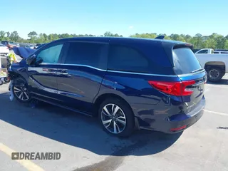 2022 Honda Odyssey Touring z VIN 5FNRL6H86NB013615, wystawiony jako IAAI lot #39139696 z przebiegiem 83 262 mil mil oraz . Historia ofert i sprzedaży dostępna na DreamBid. Obrazek 3.
