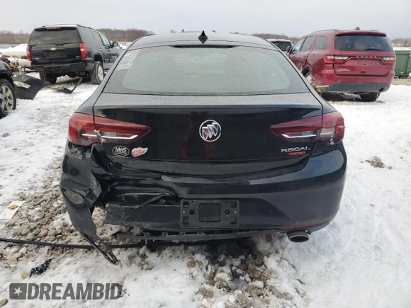 2019 Buick Regal Preferred II with VIN W04GM6SX8K1065928, listed as a Copart auction lot 85576754 with 90,701 mi miles and Clean Title. Bid and sale history available at DreamBid. Image 6.