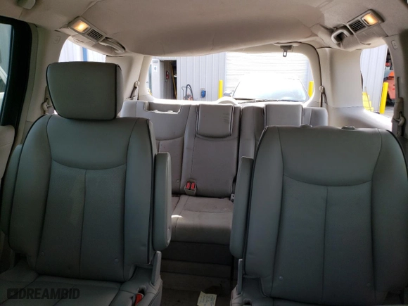 2014 Nissan Quest SV with VIN JN8AE2KP5E9105443, listed as a Copart auction lot 49068224 with 54,169 mi miles and Salvage Title. Bid and sale history available at carsss.com. Image 10.