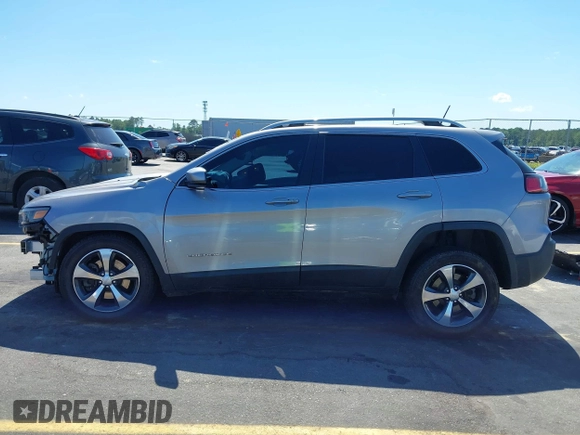 2019 Jeep Cherokee Limited with VIN 1C4PJMDX1KD166355, listed as a IAAI auction lot 42331014 with 151,245 mi miles and . Bid and sale history available at DreamBid. Image 15.