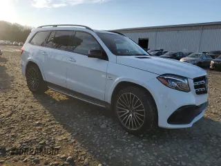 2018 Mercedes-Benz GLS with VIN 4JGDF7FE2JA999546, listed as a Copart auction lot 84669104 with 0 mi miles and Salvage Title. Bid and sale history available at carsss.com. Image 4.