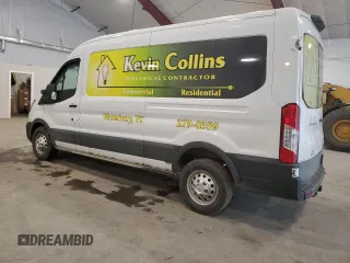 2022 Ford Transit Cargo with VIN 1FTBR2CG0NKA32901, listed as a Copart auction lot 63277404 with 29,146 mi miles and Salvage Title. Bid and sale history available at DreamBid. Image 2.