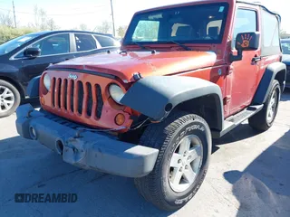2009 Jeep Wrangler X with VIN 1J4FA24139L738452, listed as a IAAI auction lot 42150358 with 237,647 mi miles and . Bid and sale history available at carsss.com. Image 6.