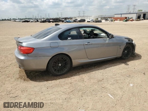 2011 BMW 3 Series 335i xDrive with VIN WBAKF9C54BE620114, listed as a Copart auction lot 56594205 with 85,473 mi miles and Salvage title. Bid and sale history available at DreamBid. Image 3.