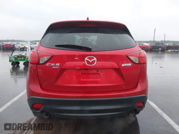 2015 Mazda CX-5 Touring with VIN JM3KE4CY3F0529669, listed as a IAAI auction lot 41866873 with 137,635 mi miles and . Bid and sale history available at carsss.com. Image 16.