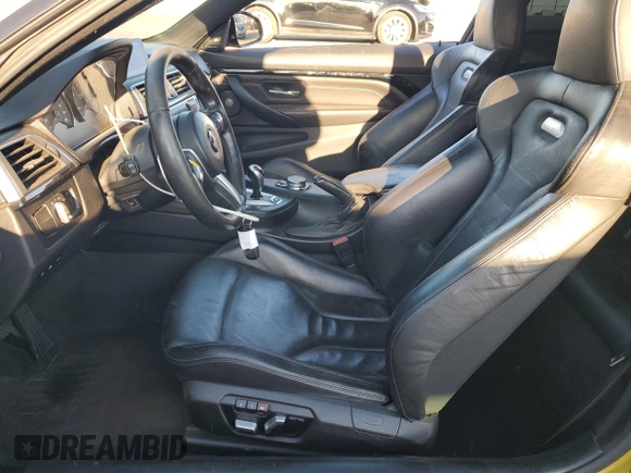 2017 BMW M4 with VIN WBS3R9C58HK708830, listed as a Copart auction lot 66844954 with 82,334 mi miles and Salvage Title. Bid and sale history available at carsss.com. Image 7.