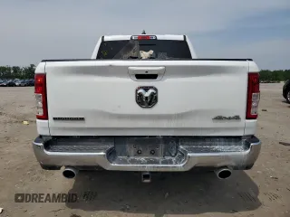 2021 Ram 1500 Big Horn with VIN 1C6SRFFTXMN696546, listed as a Copart auction lot 57255845 with 64,550 mi miles and Salvage title. Bid and sale history available at DreamBid. Image 6.
