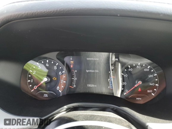 2024 Jeep Compass Limited с VIN 3C4NJDCN1RT602861, выставлен на аукционе Copart как лот 55702605 с пробегом 15 029 миль миль и Списание • Salvage title. История ставок и продаж доступна на DreamBid. Изображение 9.