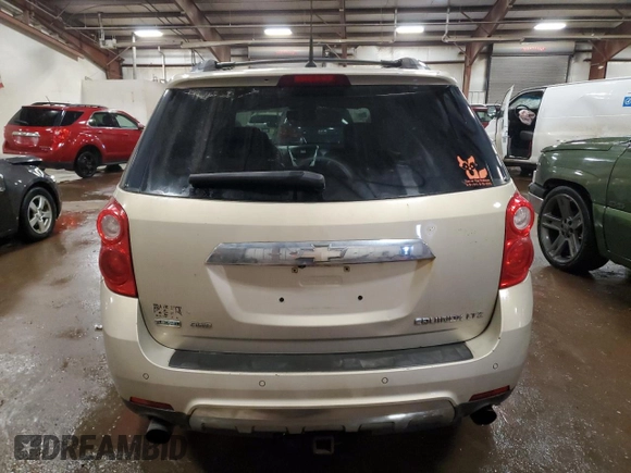 2011 Chevrolet Equinox LTZ with VIN 2CNFLGE54B6407579, listed as a Copart auction lot 42046905 with 203,051 mi miles and Clean Title. Bid and sale history available at carsss.com. Image 6.