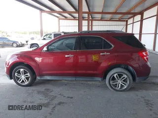 2017 Chevrolet Equinox Premier with VIN 2GNFLGE33H6237086, listed as a IAAI auction lot 41682712 with 106,809 mi miles. Bid and sale history available at carsss.com. Image 14.