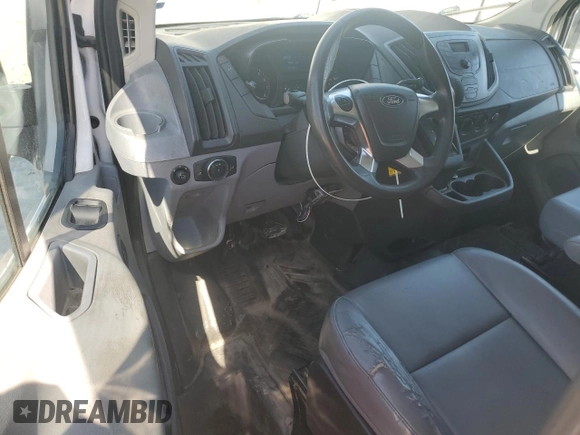2015 Ford Transit with VIN 1FTNR1YG6FKB25682, listed as a Copart auction lot 43178745 with 137,889 mi miles and Salvage Title. Bid and sale history available at DreamBid. Image 8.