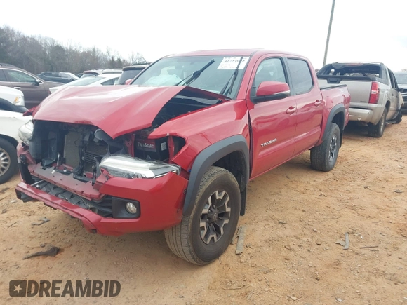 2016 Toyota Tacoma SR with VIN 5TFCZ5AN1GX006840, listed as a IAAI auction lot 41754693 with 88,883 mi miles. Bid and sale history available at carsss.com. Image 2.