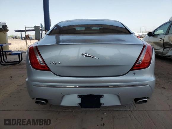 2012 Jaguar XJ Supercharged with VIN SAJWA2GE1CMV28584, listed as a Copart auction lot 63313275 with 74,023 mi miles and Clean title. Bid and sale history available at DreamBid. Image 6.