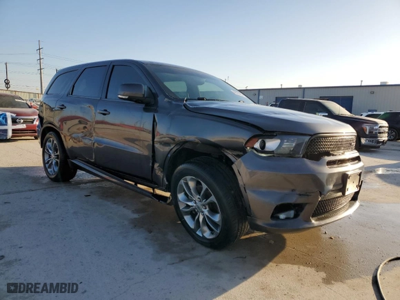 2020 Dodge Durango GT Plus with VIN 1C4RDHDG6LC259788, listed as a Copart auction lot 48589485 with 80,967 mi miles and Salvage Title. Bid and sale history available at carsss.com. Image 4.