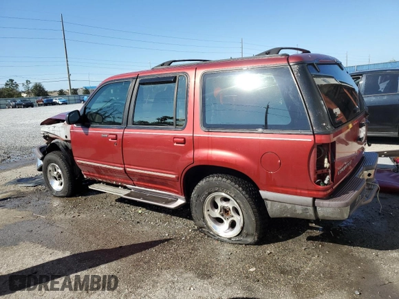 1997 Ford Explorer XLT with VIN 1FMDU32P9VZA40058, listed as a Copart auction lot 43560445 with 162,932 mi miles and Salvage title. Bid and sale history available at DreamBid. Image 2.