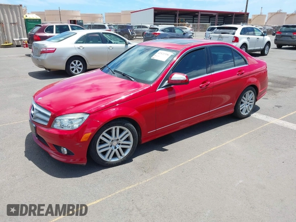 2009 Mercedes-Benz C 300 Sport with VIN WDDGF54X19F223102, listed as a IAAI auction lot 42522356 with Not provided miles and . Bid and sale history available at DreamBid. Image 2.