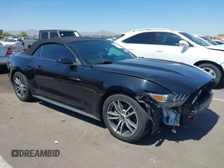 2017 Ford Mustang EcoBoost Premium with VIN 1FATP8UH9H5266676, listed as a IAAI auction lot 42498829 with 24,255 mi miles and . Bid and sale history available at DreamBid. Image 1.