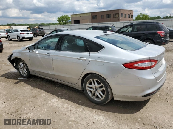 2016 Ford Fusion SE with VIN 3FA6P0H73GR392477, listed as a Copart auction lot 58622185 with 56,806 mi miles and Salvage title. Bid and sale history available at DreamBid. Image 2.