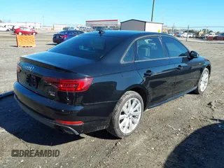 2018 Audi A4 Premium with VIN WAUKMAF41JN018702, listed as a IAAI auction lot 41770021 with 68,128 mi miles. Bid and sale history available at carsss.com. Image 4.