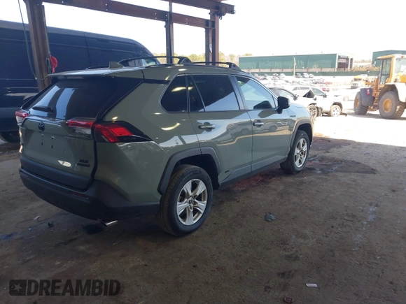 2020 Toyota RAV4 Hybrid XLE with VIN 2T3RWRFV0LW082793, listed as a IAAI auction lot 41674569 with 50,224 mi miles and . Bid and sale history available at DreamBid. Image 4.