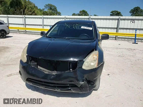 2013 Nissan Rogue S with VIN JN8AS5MT9DW022313, listed as a Copart auction lot 53210925 with 160,211 mi miles and Salvage Title. Bid and sale history available at carsss.com. Image 10.