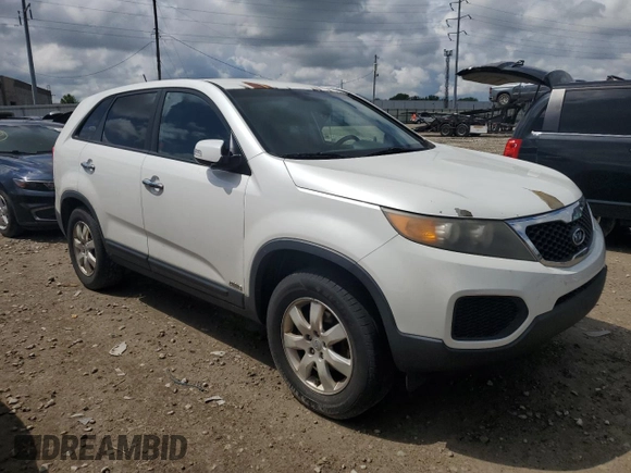 2012 Kia Sorento LX with VIN 5XYKTCA66CG212436, listed as a Copart auction lot 56780345 with 220,396 mi miles and Clean Title. Bid and sale history available at DreamBid. Image 4.