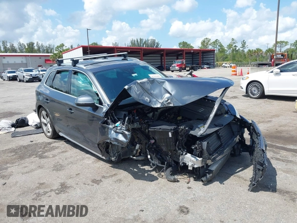 2023 Audi Q5 S line Premium Plus с VIN WA1EAAFY1P2088376, выставлен на аукционе IAAI как лот 42190489 с пробегом 14 067 миль миль и . История ставок и продаж доступна на DreamBid. Изображение 1.